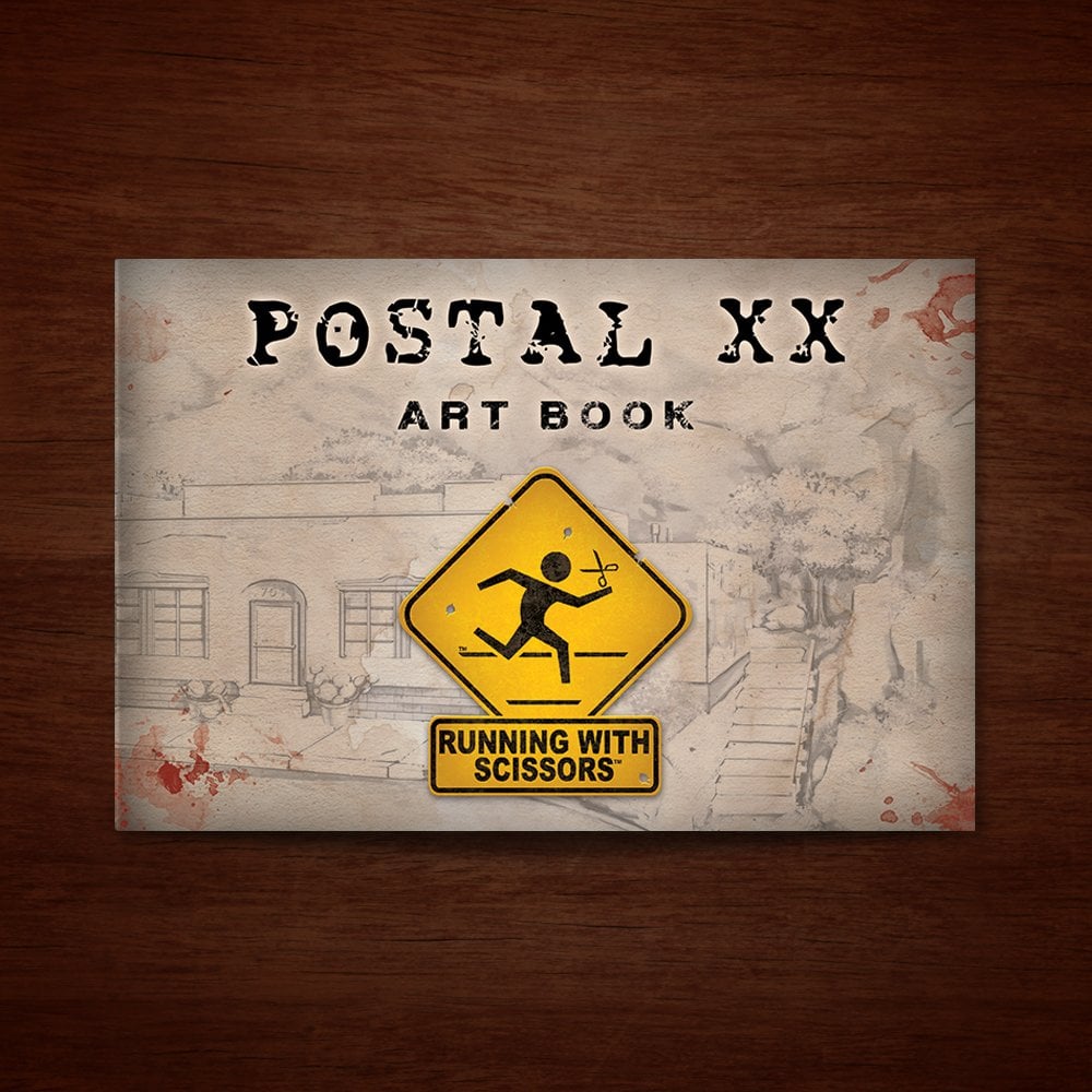 POSTAL XX 20th Anniversary Art Book - Running With Scissors