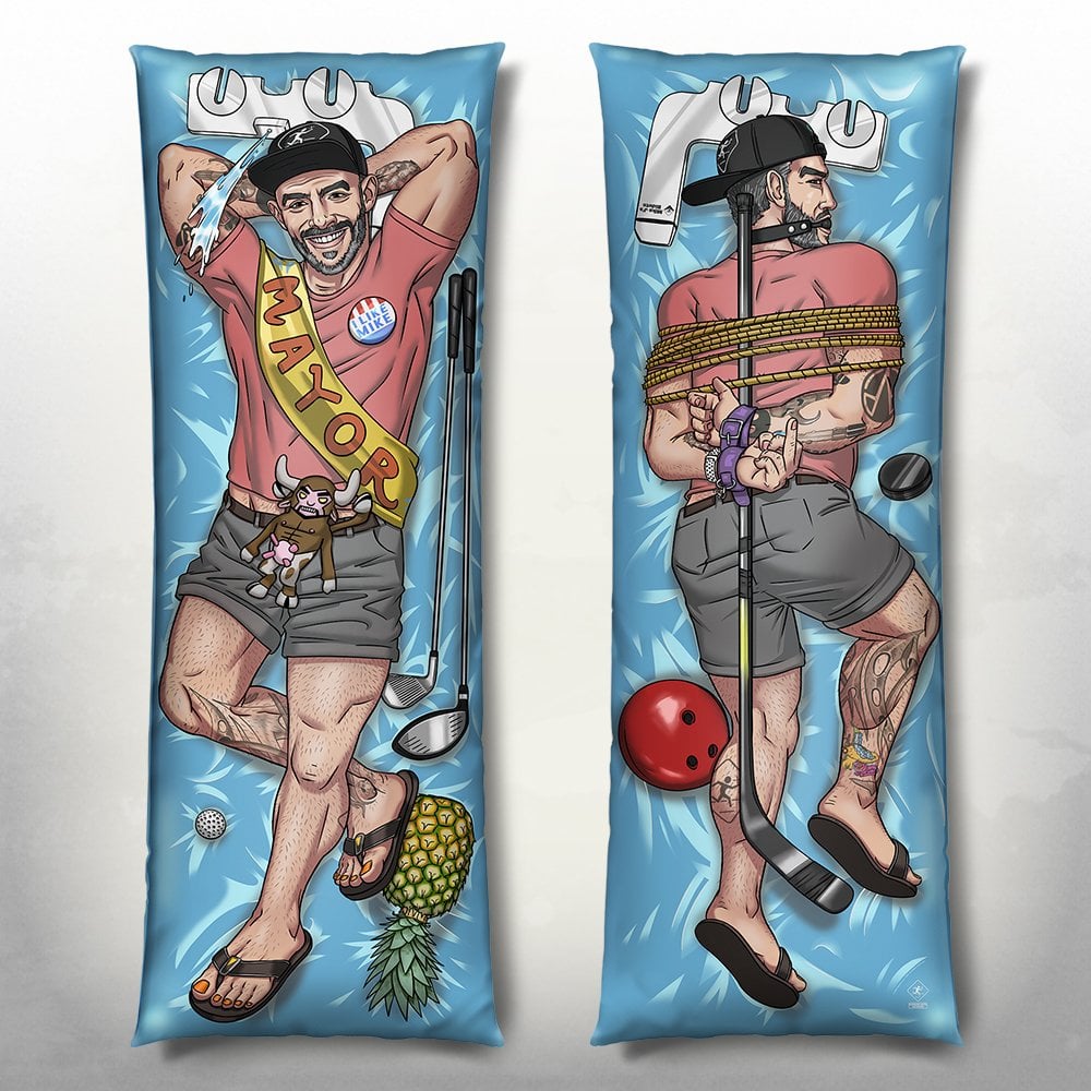 POSTAL Body Pillow Cases - Running With Scissors