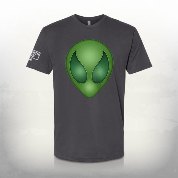 POSTAL 3 Dude Green Alien Head T-Shirt - Running With Scissors